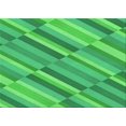 thumbnail image 1 of Ahgly Tapis Rectangulaire Lavable en Machine Intérieur Transitionnel Vert Néon, 5 Pieds x 7 Pieds, 1 of 7
