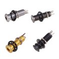 thumbnail image 3 of Professional Stereo Output Threaded Output 1/4 Inch Input Rustproof and Exquisite Exquisite Socket Plug Electric Guitar Accessories Parts Sliver, 3 of 9