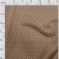 thumbnail image 3 of oneOone Velvet Light Brown Fabric Kalamkari Sewing Material Print Fabric By The Yard 58 Inch Wide, 3 of 5