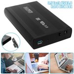 MesaSe 3.5inch USB 3.0 to SATA Port SSD Case External Hard Drive Enclosure Solid State Disk Box
