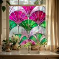 thumbnail image 1 of Static Cling Window Film Colorful Art Stained Glass Window Decal Removable Decorative Sticker 50cm ×50cm, 1 of 7
