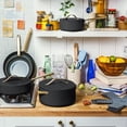 thumbnail image 4 of Beautiful by Drew Barrymore 12pc Ceramic Non-Stick Cookware Set, 4 of 5