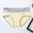 thumbnail image 4 of RKSTN 4Pc Womens Boxer Briefs High Waist Full Coverage Briefs Soft Breathable Postpartum Panties Patchwork Color Stretch Underpants, 4 of 9