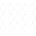 thumbnail image 1 of KAKOWELY Price Tag Fasteners 5000pcs Price Tag Fastener 3 inch Hanging Tag Snap Rope Garments Accessories3.54"X0.2"X0.2", 1 of 5
