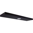 thumbnail image 1 of kieragrace Stockholm Aberg Floating Shelf w/ LED Light – Black, 36-Inch, Matte Finish, 1 of 5