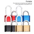 thumbnail image 4 of Remplacement de Serrure Codée Étanche Anti-Rouille Mot de Passe Portable Domestique Étanche Anti-Rouille Porte Armoire Portail Cadenas d'Entrepôt Outil de Verrouillage Long Rouge, 4 of 9