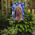thumbnail image 2 of Carolines Treasures SC9781GF Otterhound Winter Snowflakes Flag Garden Size, 2 of 3