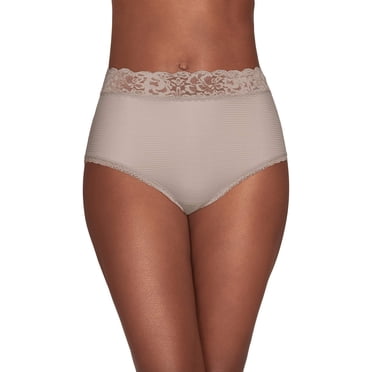 Culotte Brève Flatteuse en Dentelle pour Femme Vanity Fair 13281 (Toasted Coconut 6)