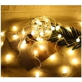 thumbnail image 2 of Patio string Lights 100 LED/33ft Crystal Ball Waterproof LED string lights Indoor outdoor globe string Lights, 2 of 4