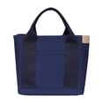 thumbnail image 2 of Agiferg Sac en Toile Mode Sac Fourre-Tout Sac de Rangement Sac à Main à Multiples Poches Sac à Poignée, 2 of 4