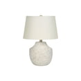 thumbnail image 4 of Monarch Specialties Lighting, 20"h, Table Lamp, Cream Concrete, Ivory / Cream Shade, Modern, 4 of 6
