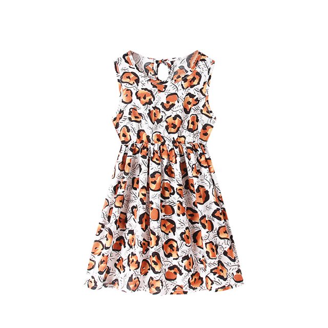 Kcodviy Robe Tricotée à Manches Longues pour Filles Tout-Petits Enfants, Col Ras du Cou, Été, Robe d'Été Sans Manches, Chandail de Vacances pour Enfants, Décontracté, Plage, Imprimés Floraux, Robe d'Hiver pour Bébé, Robe de Fête