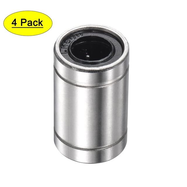 Uxcell Roulements à Billes Linéaires Plaqués Nickel pour Imprimante 3D CNC 8 mm