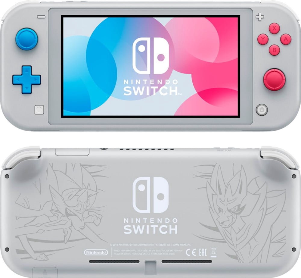 Nintendo Switch Lite Console - Zacian & Zamazenta Limited Edition