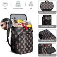 thumbnail image 4 of Small Floral Botanical Pattern Insulated Cooler Backpack, Leakproof Waterproof Lunch Backpack for Spring and Summer Outdoor Activities, 4 of 6