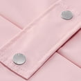 thumbnail image 3 of MIASHUI Poncho de Pluie Imperméable pour Enfants, Léger, Réutilisable, à Capuche, pour l'École et l'Extérieur, Rose, 5-6 Ans, 3 of 3