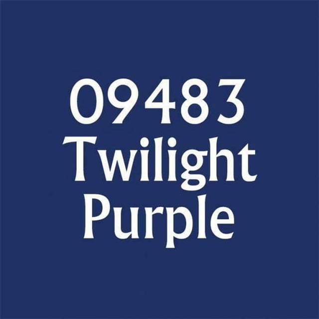 Reaper Miniatures REM09483 Bones Master Series Acrylic Paint, Twilight Purple