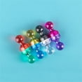 thumbnail image 4 of Musbetu 10Pcs Magnetic Push Pins Strong Suction Multi-purpose Mini Colorful Transparent Refrigerator Magnets Thumbtacks for School, 4 of 7