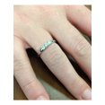 thumbnail image 2 of 1/3Ct 3 Stone Diamond Ring 14K White Gold 4.5, 2 of 2