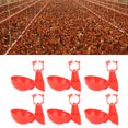 thumbnail image 1 of Poultry Watering Bowl, Chicken Waterer Cups Automatic 6PCS Plastic  For Henhouse, 1 of 8