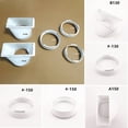thumbnail image 4 of MYG Raccord de Tuyau d'Échappement de Climatiseur 5,9 Pouces Connecteur de Tube d'Unité AC Rond Accessoires de Climatisation Mobiles Compatibles avec pour Haier Climatiseurs Portatifs (1# 150MM), 4 of 4