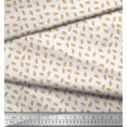 thumbnail image 3 of Soimoi Rayon Fabric French Horn Musical Instrument Decor Fabric Printed Yard 56 Inch Wide, 3 of 3