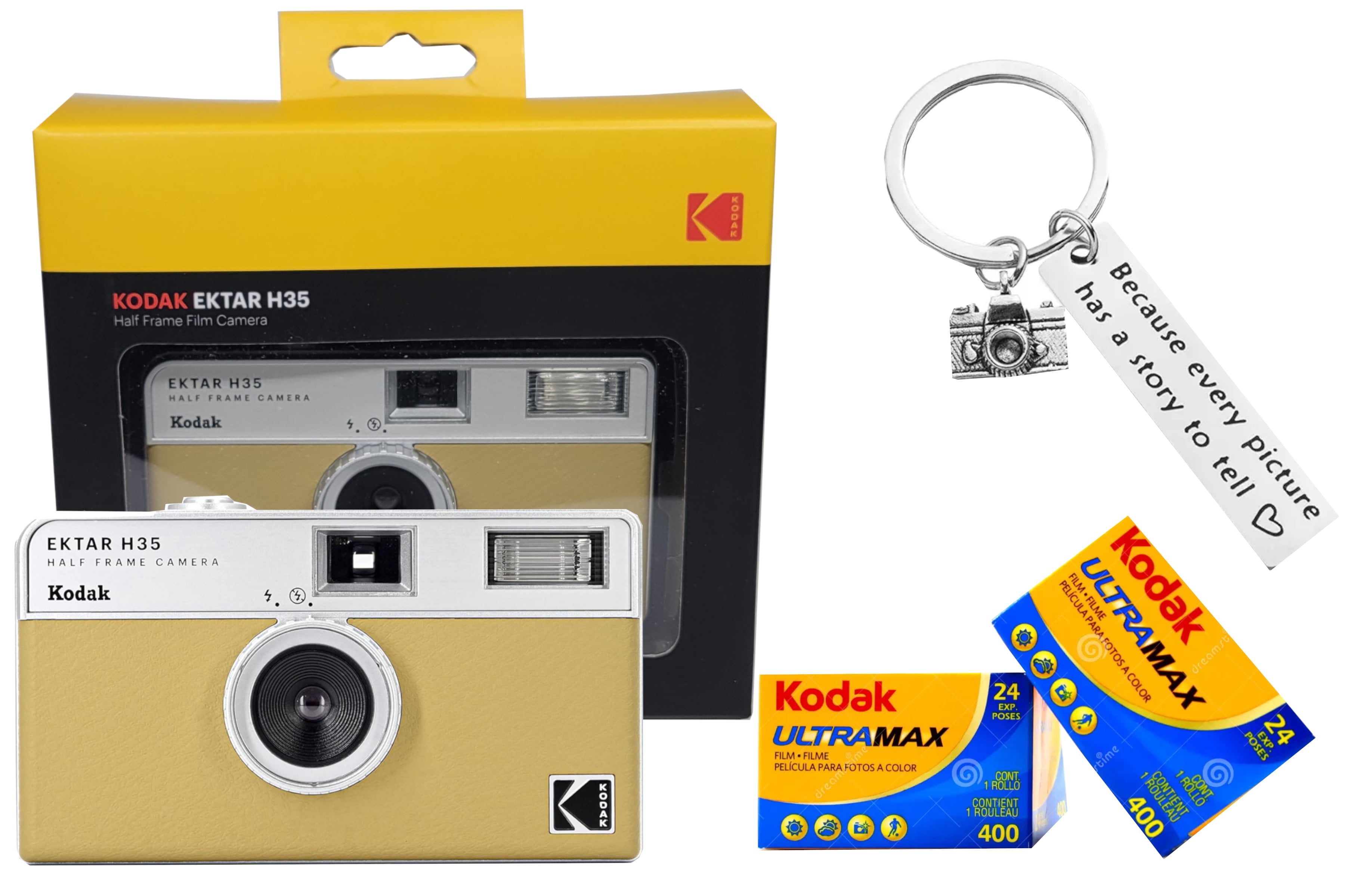 Kodak Ektar H35 Half-Frame Retro Camera Bundled with Kodak