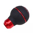 thumbnail image 2 of Bgsha 5 Speed Shift Knob Gear Stick Leather Shifter Fit Most Manual Cars Trucks, 2 of 6