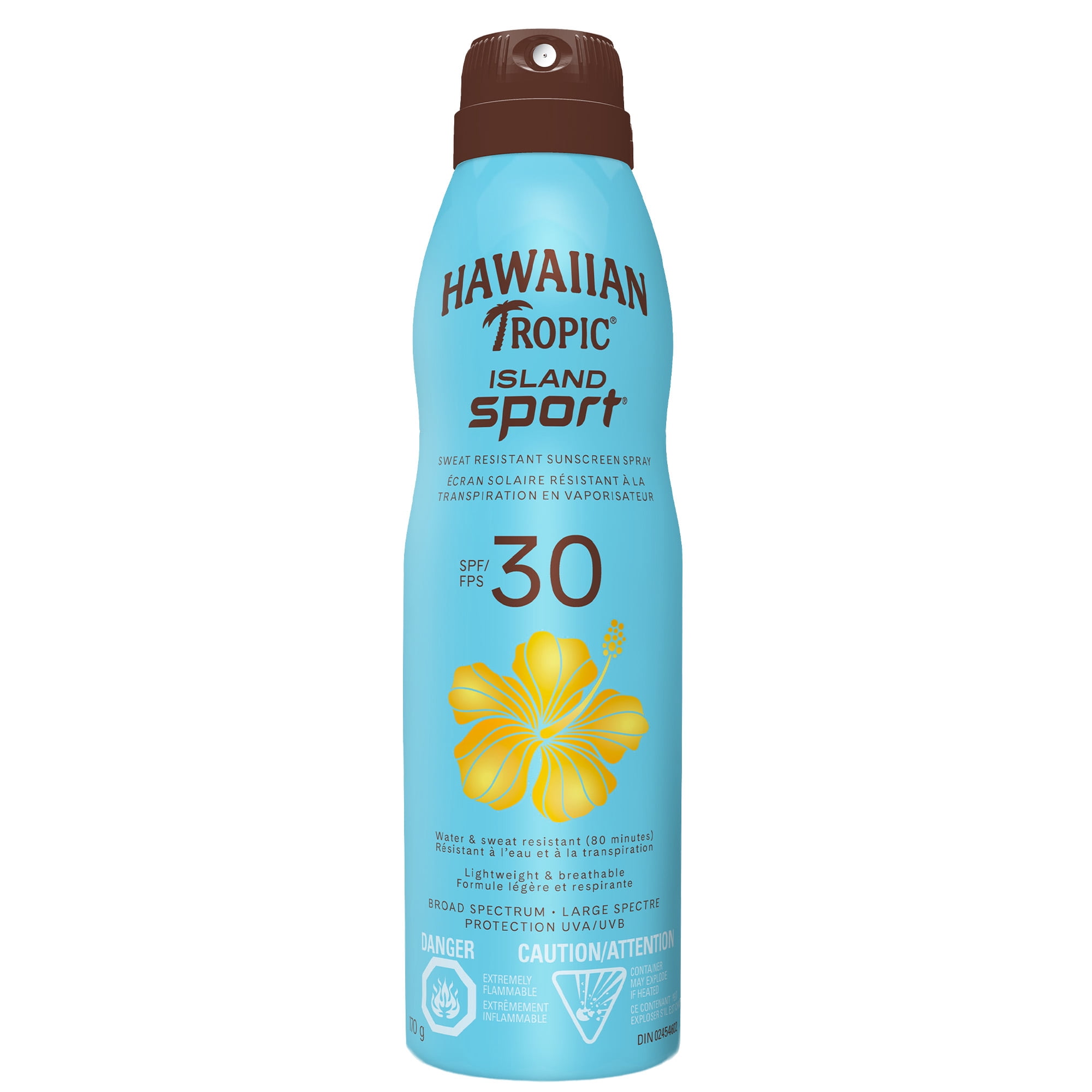 Écran solaire Island SportMD résistant à la transpiration en vaporisateur de Hawaiian TropicMD, FPS 30