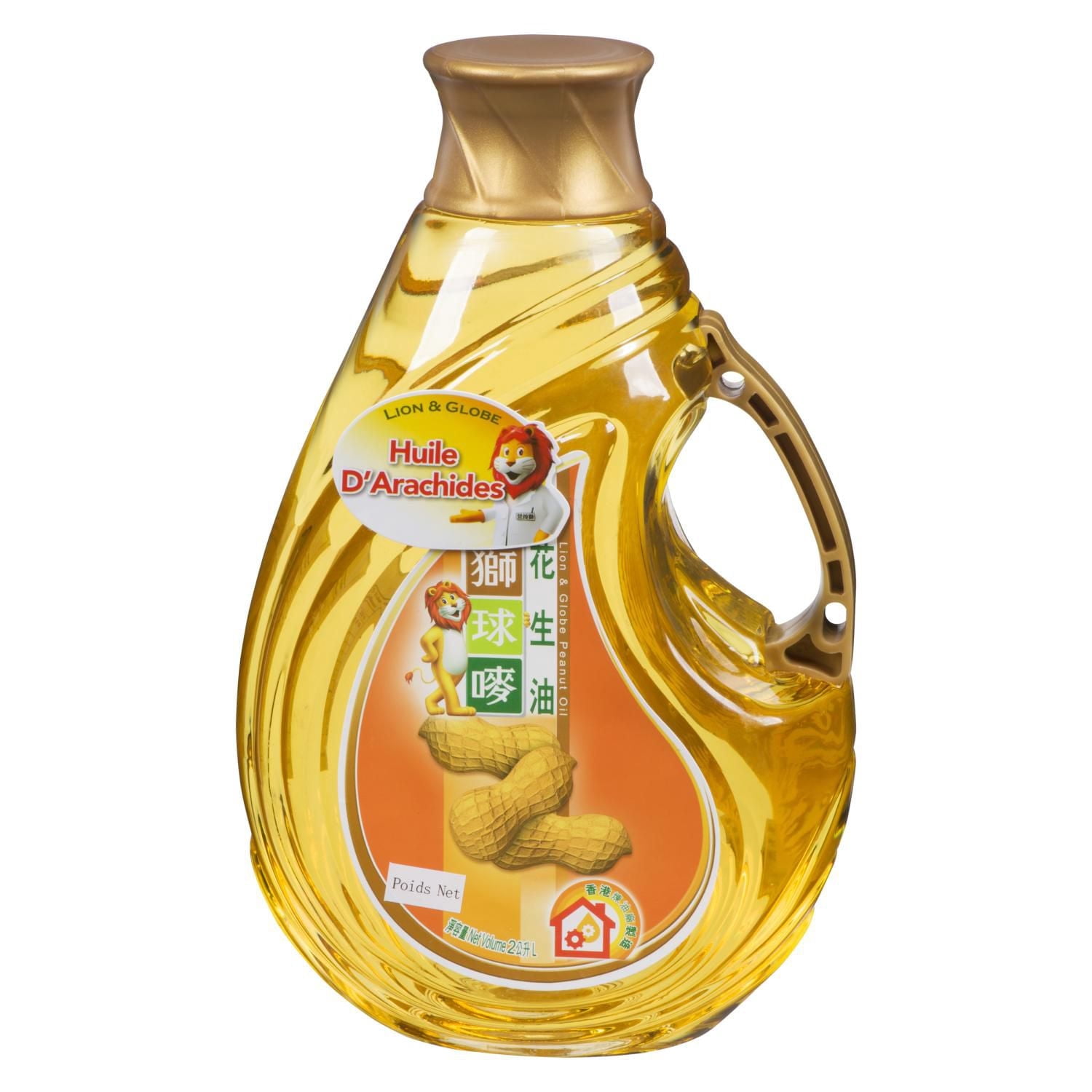 Lion & Globe Peanut Oil-2L