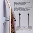 thumbnail image 3 of Skateboard Wall Mount Hanger, Acrylic Skateboard Hanger Longboard Deck Hanger For Display And Storage At Studio And Storeroom For Floating Effects, 3 of 8