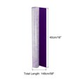 thumbnail image 2 of Unique Bargains Patchs en Velours Autocollants Patchs de Réparation Violet 58'x16 Pieds, 2 of 5