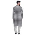 thumbnail image 3 of Atasi Printed Long Asymmetric Kurta Pajama Set For Men Party Wear Clothing, 3 of 4