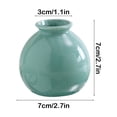 thumbnail image 3 of QTOCIO Cute Scandinavian Style Simples Ceramic Vase Living Room Desktop Dining Table Entryway Home Decorative Ornaments, 3 of 4