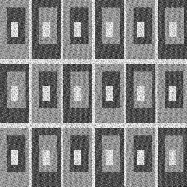 Ahgly Tapis d'Intérieur Lavable en Machine Carré Gris Nuage Gris, 4 Pieds Carré