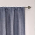 thumbnail image 2 of Mainstays Chambray Blackout 63" Window Curtains Panel Pair, 2 of 3