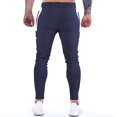 thumbnail image 4 of FAIWAD Men's Slim Sweatpants Elastic High Waist Drawstring Workout Athletic Pants with Pockets, 4 of 6