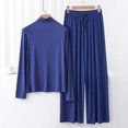 thumbnail image 1 of Weiqiqre Pyjamas pour Femmes Pyjamas Rafraîchissants Ensembles d'Été Assortis Manches Courtes Ensemble de Détente Femmes, 1 of 3
