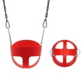 thumbnail image 2 of Swing Seat | Heavy Duty High Back | for Backyard, Swing Chair - Red, as described, 2 of 8