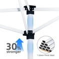 thumbnail image 4 of Garvee 10 x 10 ft Pop-up Canopy, One Button Push Setup, Heavy Duty, Portable Roller Bag, Green, 4 of 7