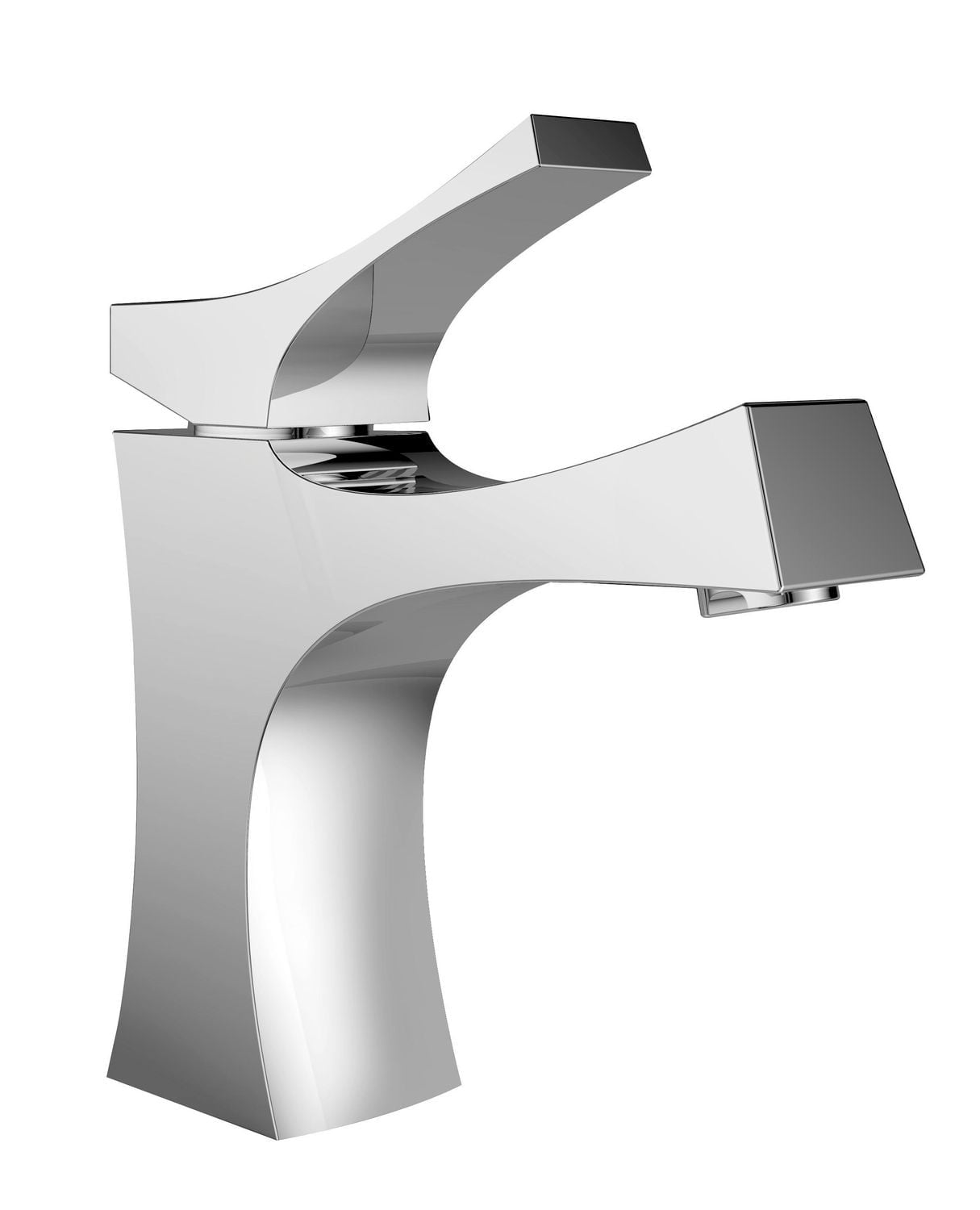 17.5-in. W Wall Mount White Bathroom Vessel Sink Set For 1 Hole Right Faucet AI-26301