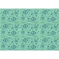 thumbnail image 1 of Ahgly Tapis Rectangulaire Lavable en Machine Intérieur Vert Menthe, 3 Pieds x 5 Pieds, 1 of 7