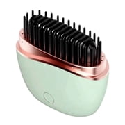 Uscallm Rechargeable Mini Straightener Portable Straightening Comb Three Temperature Settings Travel Hair Styling Tool For All Hair Types