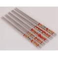 thumbnail image 4 of Stainless Steel Chopsticks Reusable Multicolor 304 Metal Chopsticks Dishwasher Safe - 1 Pairs, 4 of 5