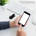 thumbnail image 4 of MasteelfCA 2 Pcs Clips d'Objectif Externes Universels 37mm pour Photographie de Téléphone Mobile, 4 of 7