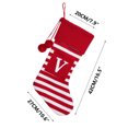 thumbnail image 3 of Christmas Large Letters Christmas Stockings Cute Striped Christmas Tree Pendant Holiday Decorations, Czzoypi Christmas Large Letters Christmas Stockings, 3 of 5