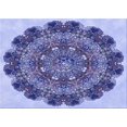 thumbnail image 1 of Ahgly Company Machine Washable Indoor Rectangle Transitional Deep Periwinkle Purple Area Rugs, 5' x 8', 1 of 7