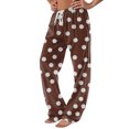 thumbnail image 1 of fatyb Lounge Pants for Women Printed Pajama Pants with Drawstring Womens Comfortable Wide Leg Pants, 1 of 6