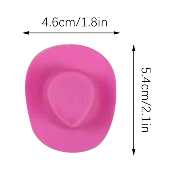 10 Mini Chapeaux pour Verre_ Tireur_ Fêtes de Bachelorette Chapeau de Poupée de Mariage le Plus Populaire_ Tireur_ Cadeau