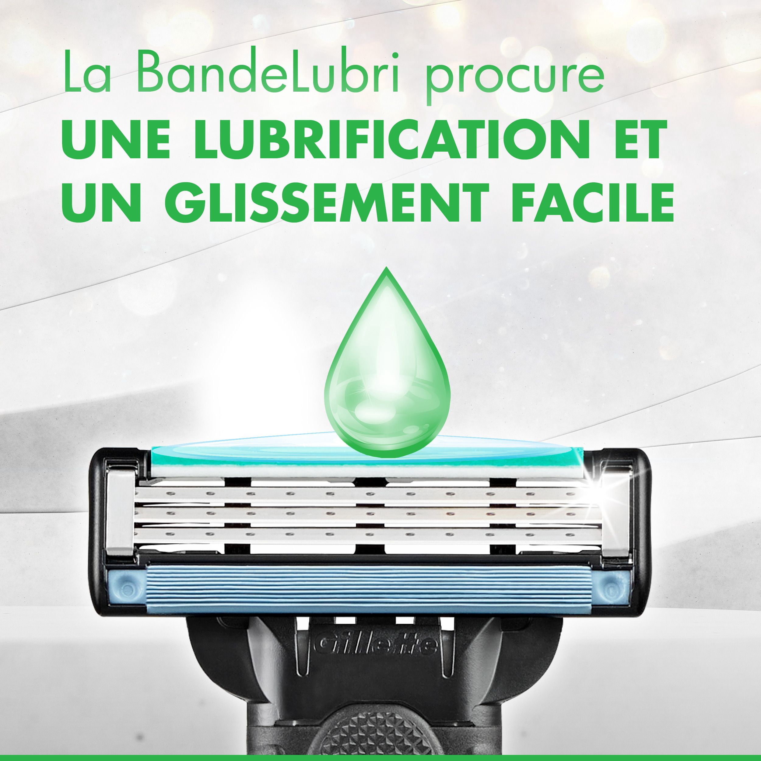 Rasoirs jetables pour hommes Gillette Mach3 Peau sensible